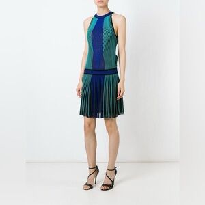 STUNNING Drop Waist Halter Dress From Roberto Cavalli